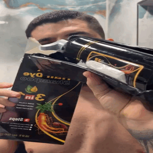 Champú tinte negro 2 en 1 – Elimina Canas al instante