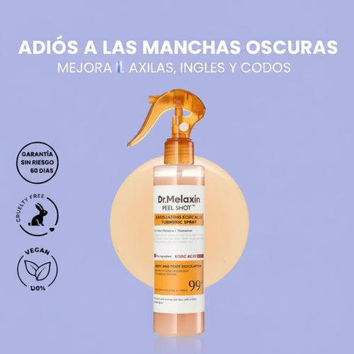 Spray Corporal Dr. Melaxin | Adiós zonas oscuras